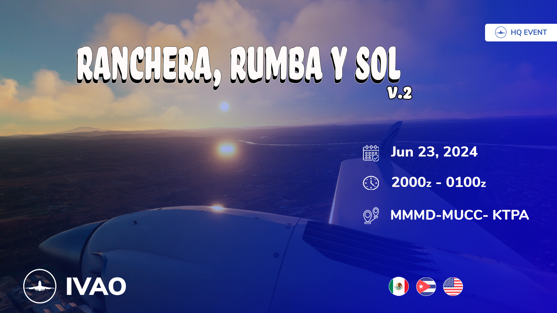[23 JUN | 20z - 01Z] [HQ+CU+MX+US] Rancheras Rumba y Sol v.2